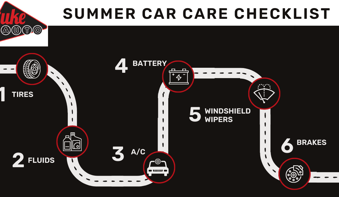 Summer Car Care Checklist: 6 Checks You Need to Make Before Your Summer Drive